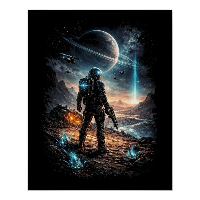 Beacon on the Distant World Poster (Vorderseite)
