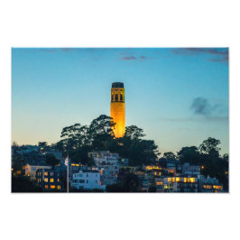 Beacon Over the Bay Fotodruck