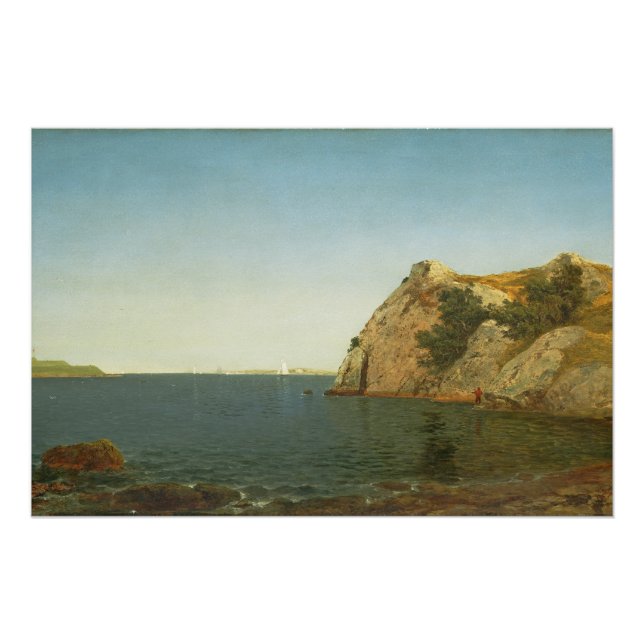 Beacon Rock, Newport Harbor, 1857 Poster (Vorderseite)