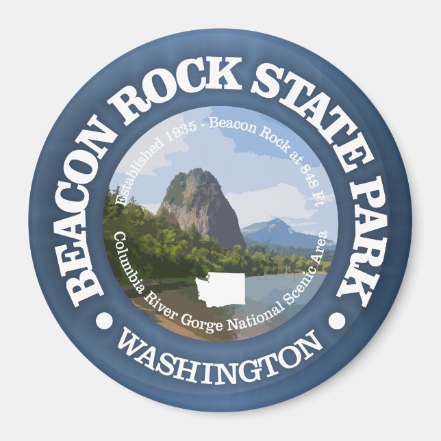 Beacon Rock SP Magnet (Vorne)