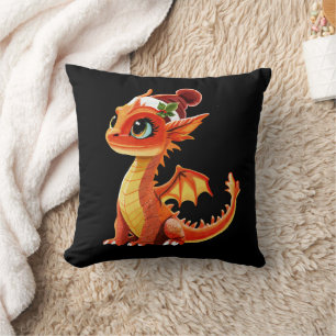Bead Dragon Weihnachten Kissen