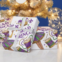 Bead Princess - Mardi Gras Geschenkpapier