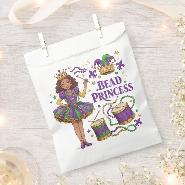 Bead Princess - Mardi Gras Geschenktütchen (Ausgeschnitten)