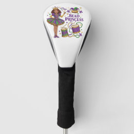 Bead Princess - Mardi Gras Golf Headcover