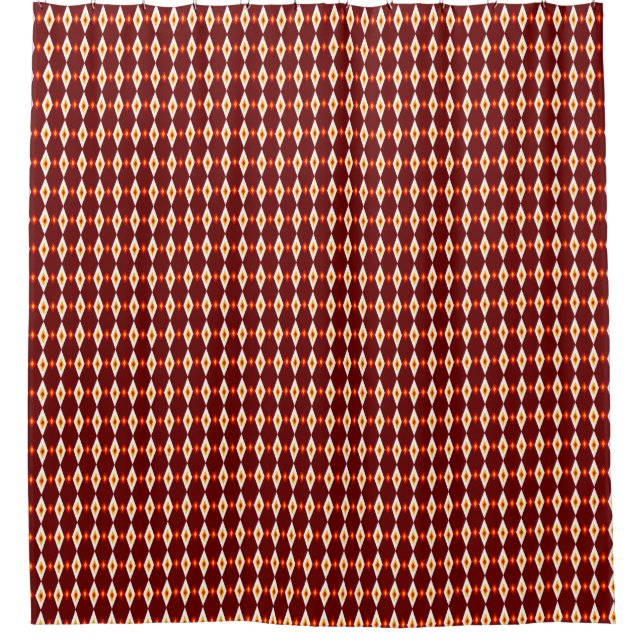 Beaded Diamonds Duschvorhang (Vorderseite)