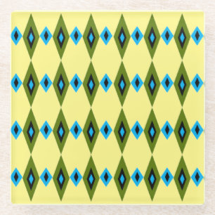Beaded Diamonds Glasuntersetzer
