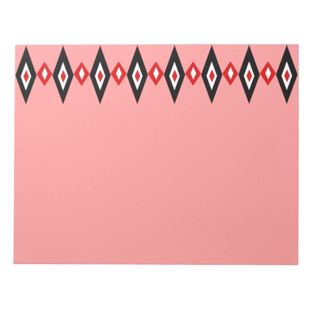 Beaded Diamonds Notizblock (Vorderseite)