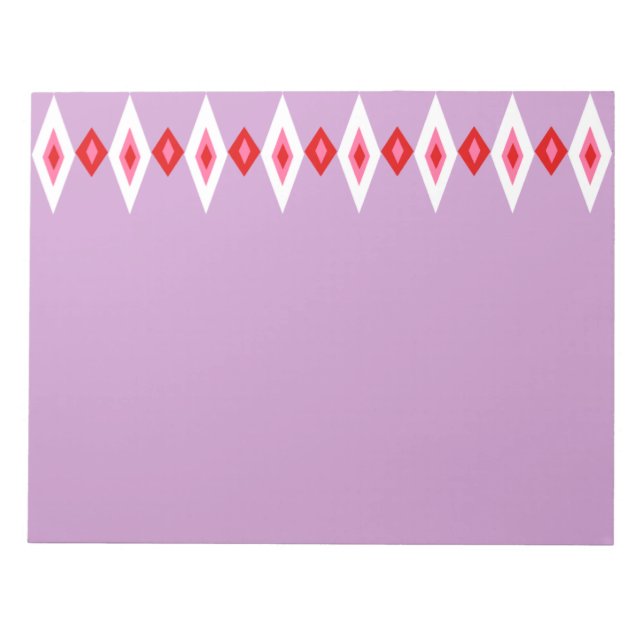 Beaded Diamonds Notizblock (Vorderseite)