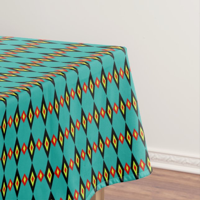 Beaded Diamonds Tischdecke (Beispiel)