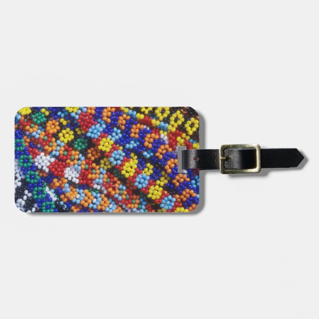 Beadwork, Melmoth, Kwazulu-Natal, Südafrika Gepäckanhänger (Vorderseite horizontal)