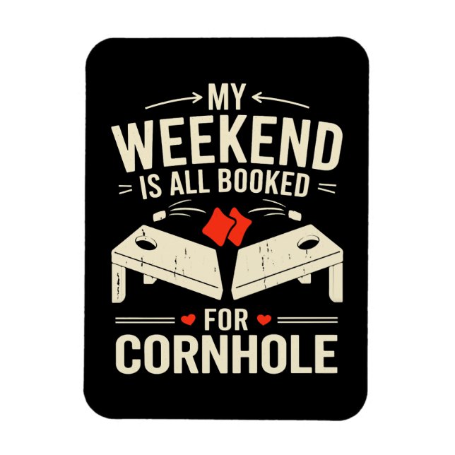 Beag Toss Game Player Langschläfchen Magnet (Vertikal)