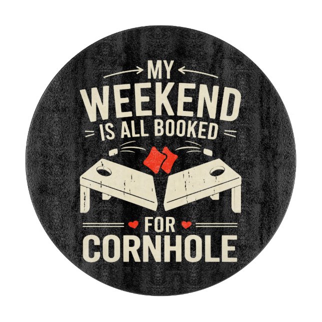 Beag Toss Game Player Langschläfchen Schneidebrett (Vorderseite)