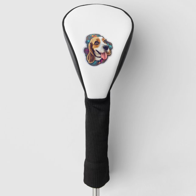 BEAGLE 4 GOLF HEADCOVER (Vorderseite)