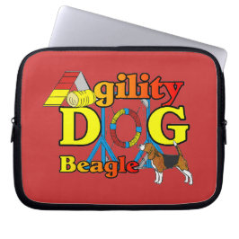 Beagle Agility Geschenke Laptopschutzhülle