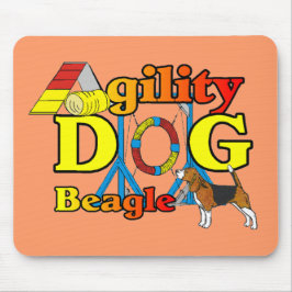 Beagle Agility Geschenke Mousepad