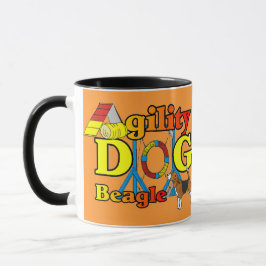 Beagle Agility Geschenke Tasse