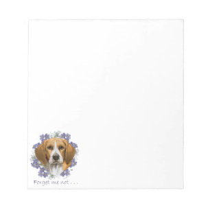 Beagle-Andenken Notizblock