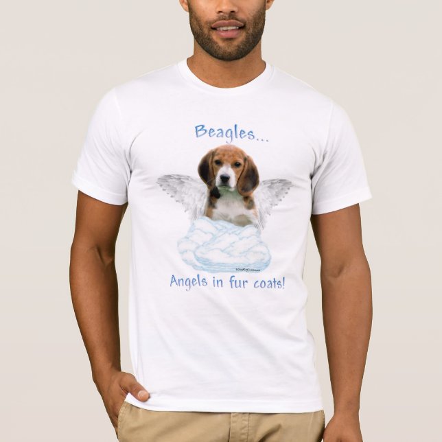 Beagle Angel T-Shirt (Vorderseite)