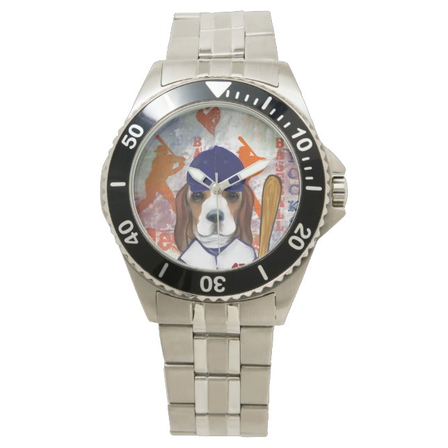 Beagle Armbanduhr (Vorderseite)