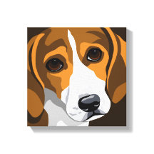 Beagle Art Canvas Prints