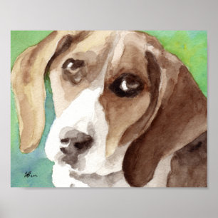 Beagle Art Prints Poster