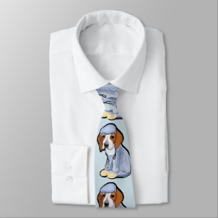 Beagle‑Arzt Krawatte