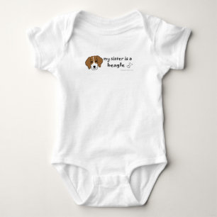 Beagle Baby Strampler