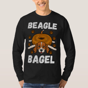 Beagle Bagel Baker Roll Lover Weizen Jüdisches Bro T-Shirt
