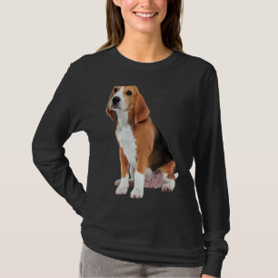 Beagle Beagle Liebe ist Hund Mama Vater Welpe Haus T-Shirt