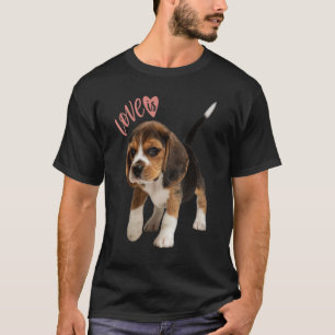 Beagle Beagle Liebe ist Hund Mama Vater Welpe Haus T-Shirt