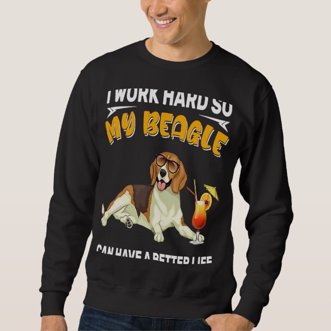 Beagle Beagle Sweatshirt (Vorderseite)