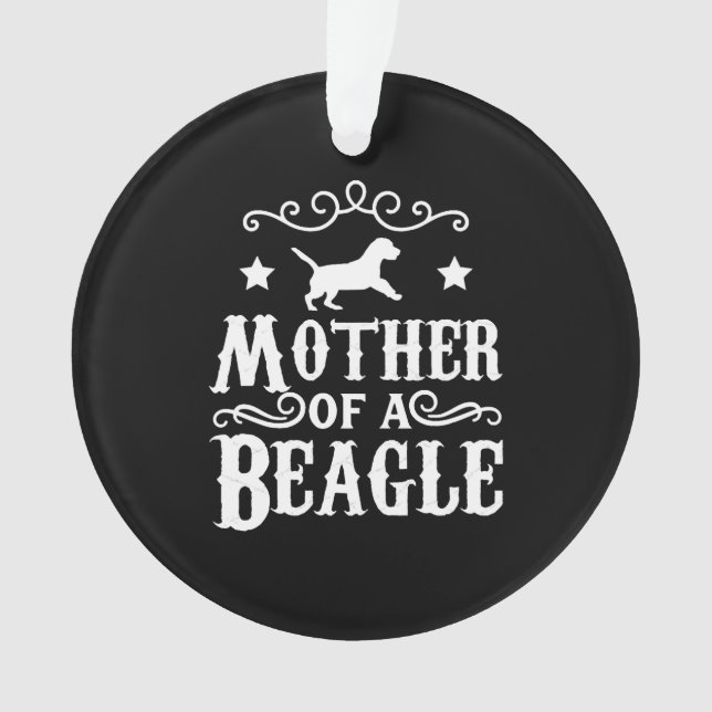 Beagle Beagles Breed Ohrts Dog Ornament (Vorderseite)