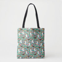 Beagle-BlumenTaschen-Tasche