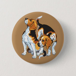 Beagle Button
