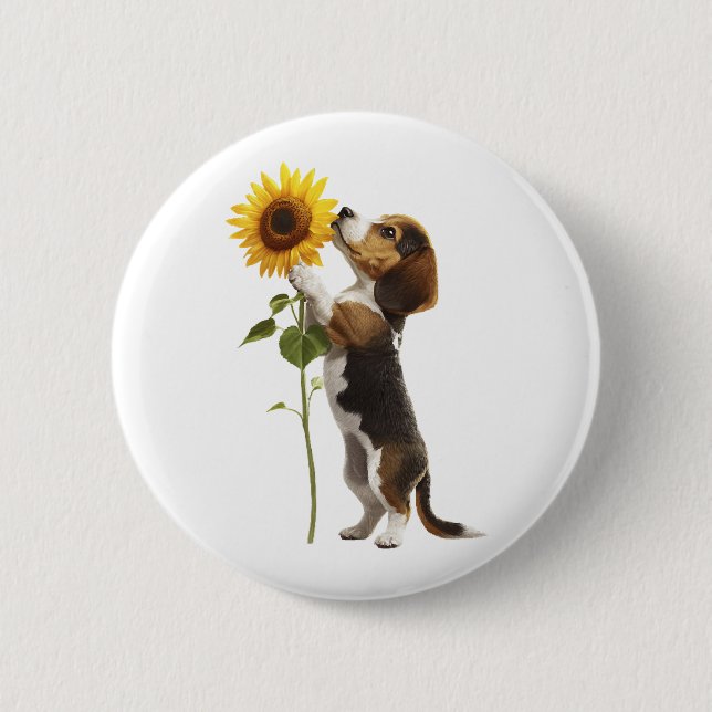 Beagle  button (Vorderseite)