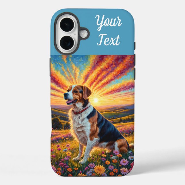 Beagle Case-Mate iPhone Hülle (Rückseite)