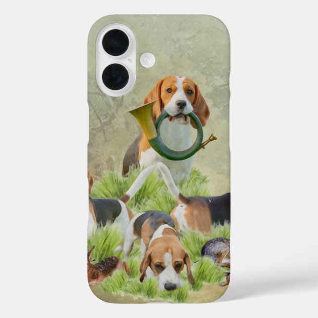 Beagle Case-Mate iPhone Hülle (Rückseite)