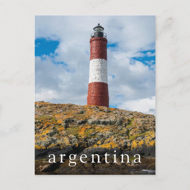 Beagle Channel Lighthouse Postkarte (Vorderseite)