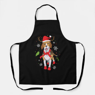 Beagle Christmas Funny Christmas Gift Schürze