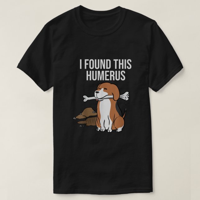 Beagle, den ich gefunden habe T-Shirt (Design vorne)