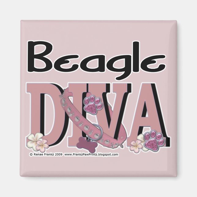 BEAGLE DIVA MAGNET (Vorne)