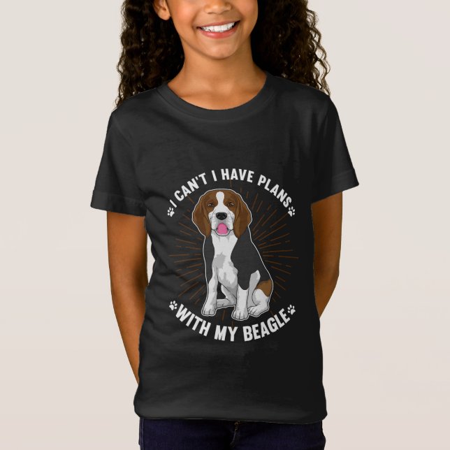 Beagle Dog Art Apparel / Beagle Dog Liebhaber T-Shirt (Vorderseite)