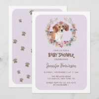 Beagle Dog Blumenkronendusche