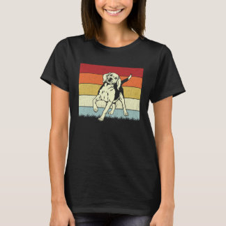 Beagle Dog  Boys Girls Vintage Beagle Dog Retro T-Shirt