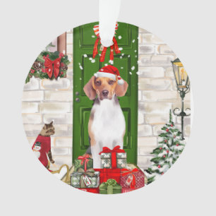 Beagle Dog Christmas Ornament