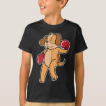 Beagle Dog Does Boxing  T-Shirt<br><div class="desc">Beagle Dog Does Boxing</div>