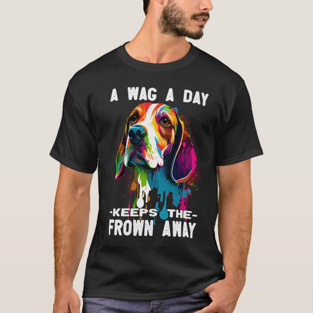 Beagle Dog Eigentümer T-Shirt (Vorderseite)
