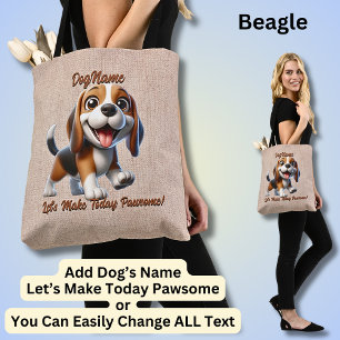Beagle - Dog hinzufügen, Text ändern