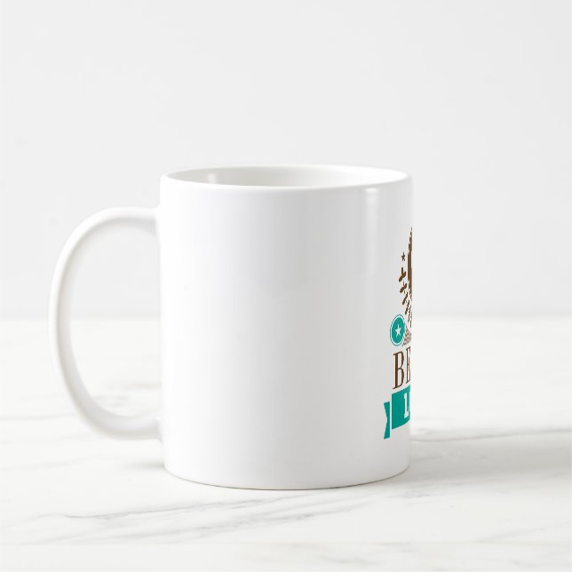 Beagle Dog Lover Kaffeetasse (Links)