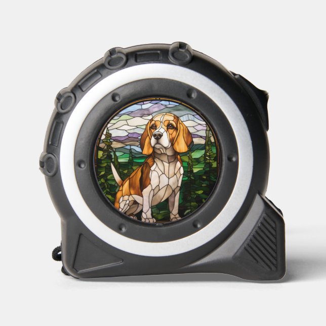 Beagle Dog Maßband (Vorderseite)